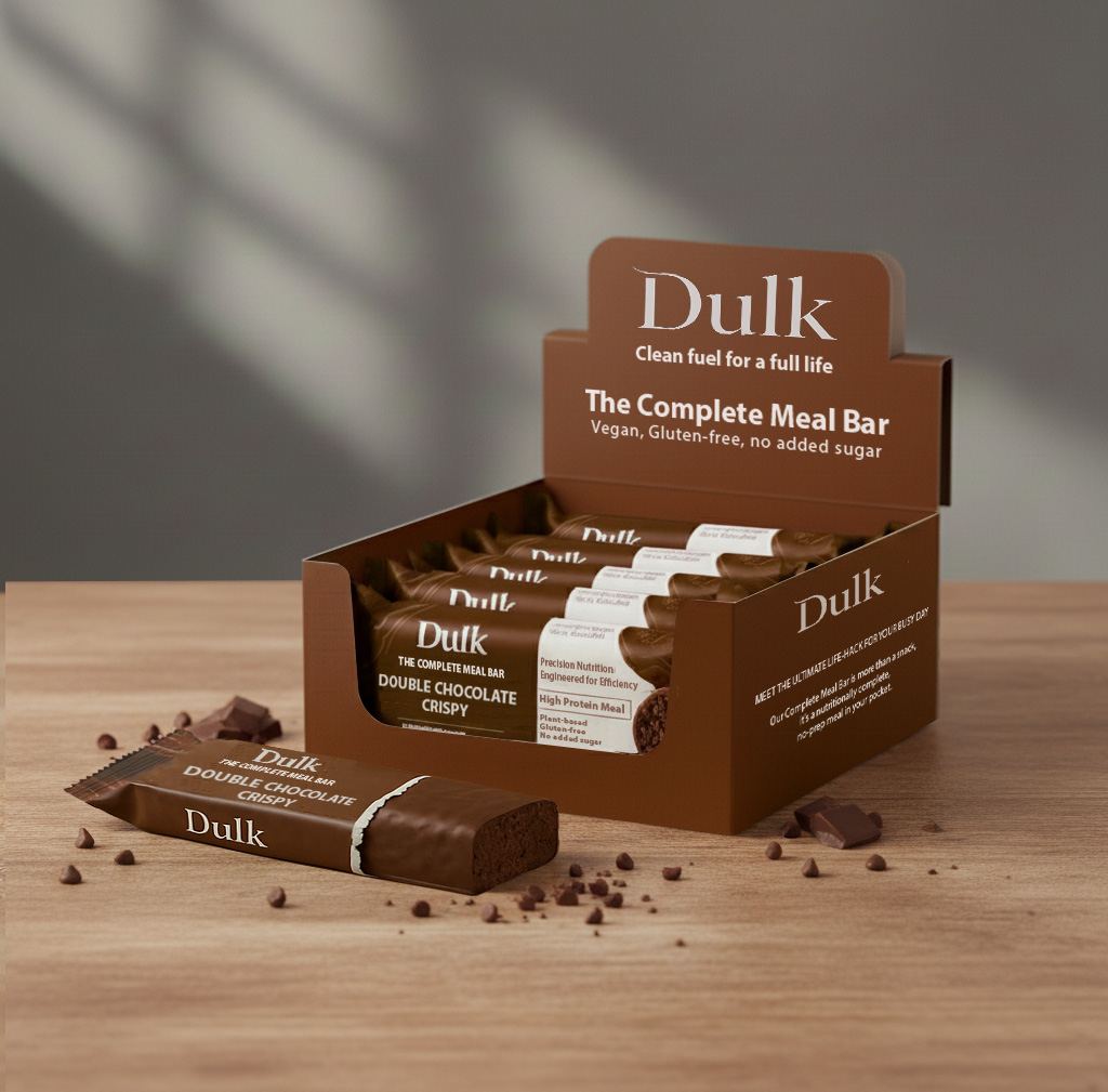 Dulk Double Chocolate Crispy Complete Meal Bar